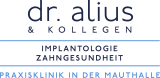 Logo Zahnarzt, Master of Science in Oraler Implantologie und Parodontologie (DGI) : Dr. med. dent. Jochen K. Alius M.Sc., M.Sc., Praxisklinik in der Mauthalle, Praxis für Implantologie & ästhetische Zahnmedizin, Nürnberg