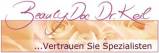 Logo Hautärztin, Fettabsaugung, Lidstraffungen, Laser-Enthaarung, Laser Besenreiser und Krampfadern, Tattooentfernung mit Laser, Botox und Hyaluron Unterspritzung, Fraxel Laser, Fett Weg Spritze : Dr. med. Darinka Keil, BeautyDoc Schönheitsklinik, Fachklinik für Ästhetisch-Plastische Chirurgie, Bad Dürkheim