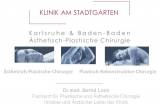 Logo Plastischer Chirurg : Dr.med. Bernd Loos, Klinik am Stadtgarten, , Karlsruhe