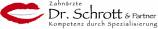 Logo Zahnarzt : Dr. Rüdiger Schrott, Zahnarztpraxis Dr. Schrott & Partner, Kompetenz durch Spezialisierung, Nürnberg