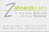 Logo Zahnarzt : Dr. med. dent. Wolf-Dieter Schultz, , , Porta Westfalica