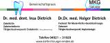 Logo Zahnarzt, MKG-Chirurg : Dr.med.Dr.med.dent. Holger Dietrich, Gemeinschaftspraxis Dres. Dietrich, Fachpraxis Mund-Kiefer-Gesichtschirurgie,Implantologie (zertifiziert DGMKG), Emden