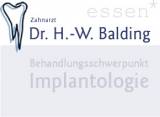 Logo Zahnarzt : Dr. Hans-Werner Balding, , , Essen