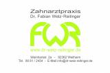 Logo Zahnarzt : Dr. Fabian Welz-Reitinger, , , Weilheim