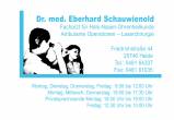 Logo HNO-Arzt : Dr. med. Eberhard Schauwienold, HNO-Praxis, , Heide