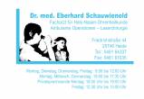 Logo HNO-Arzt : Dr. med. Eberhard Schauwienold, HNO-Praxis, , Heide