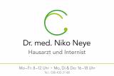 Portrait Dr. med. Niko Neye, Hausarztpraxis Tegel, Berlin, Internist