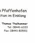 Dr. Thomas Thalhammer, Pfaffenhofen, Zahnarzt, Kieferorthopäde