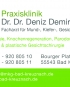 Portrait Dr.med. Dr.med.dent. Deniz Demir, Praxisklinik für Mund-Kiefer-Gesichtschirurgie, Implantologie und Parodontalchirurgie, Implantologie, Knochenregeneration, Parodonatlchirurgie, Plastische und Ästhetische Gesichtschirurgie, Bad Kreuznach, MKG-Chirurg