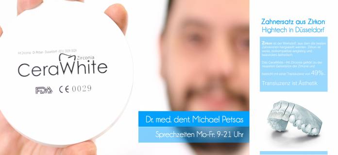 , Dr. med. dent Michael Petsas, Zahnarztpraxis CeraWhite Düsseldorf, Implantologie,  Ästhetische Zahnmedizin, Düsseldorf, Zahnarzt, Oralchirurg